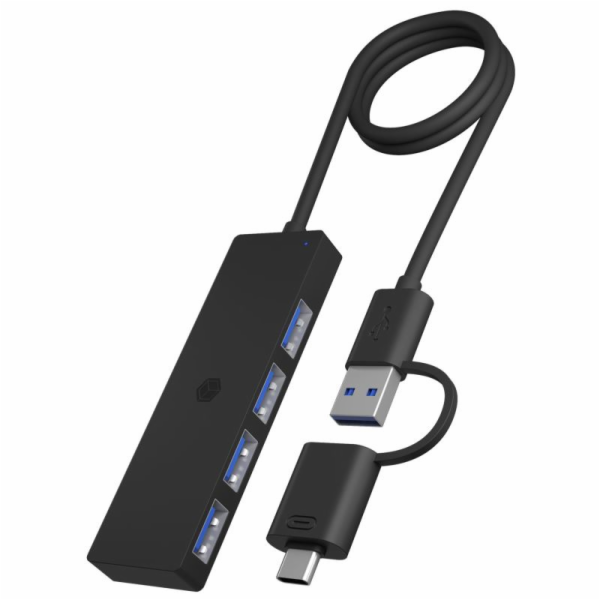 ICY BOX IB-HUB1424-C3 4-Port  USB Type-A Hub