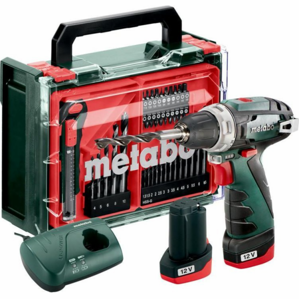 Metabo PowerMaxx BS Basic Set  Cordless Drill Driver