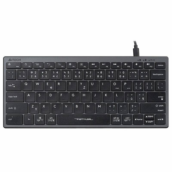 A4tech Klávesnice FX51, kancelářská klávesnice, membránov...
