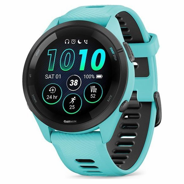 Garmin Forerunner 265, Aqua/Black