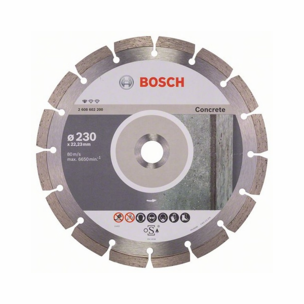 Diamantový řezací kotouč Bosch Standard pro beton, O 230 mm