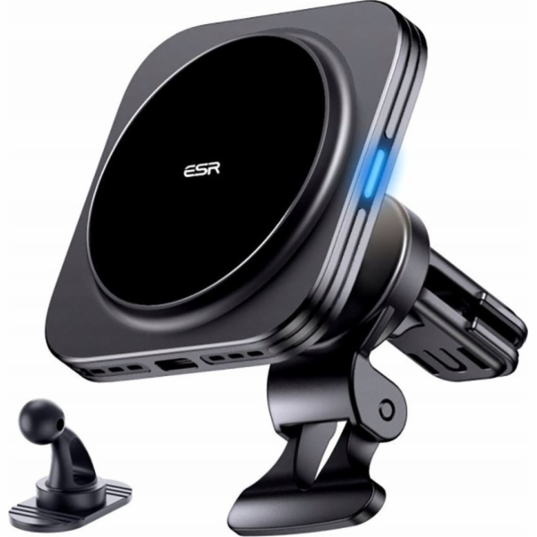 ESR Qi2 Magnetic Wireless Car Charger 15W - Black