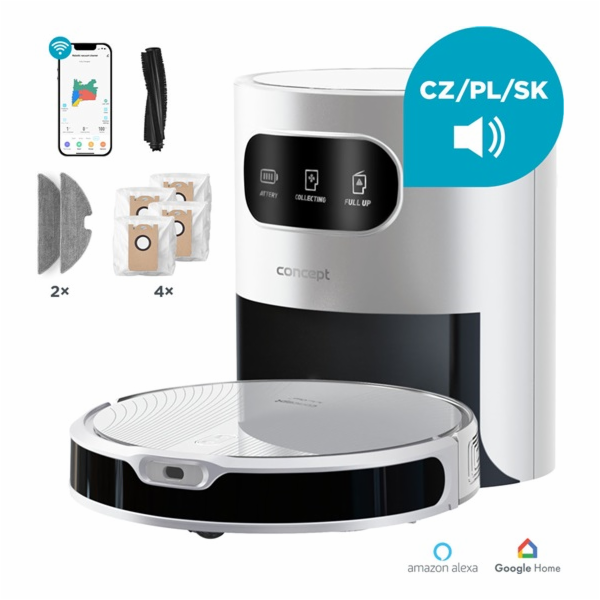 VR3350 Robotický vysavač s mopem 2v1