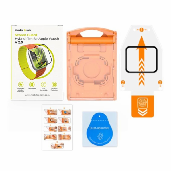 Mobile Origin Screen Guard Hybrid Film pre Apple Watch 4/...