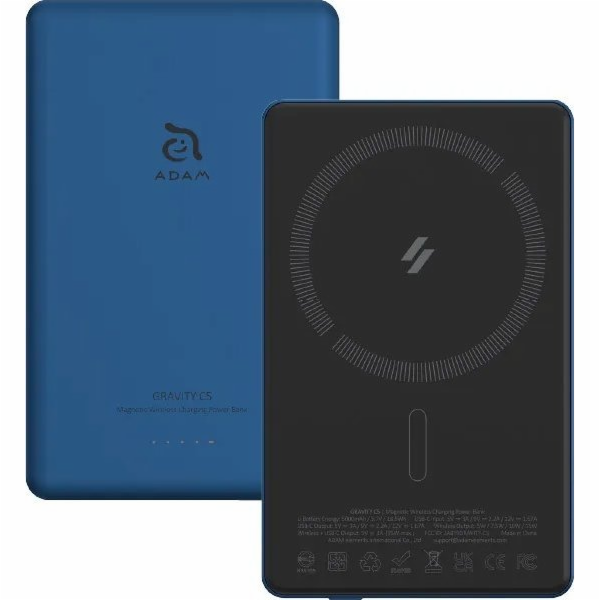 Al Haramain Adam Elements Gravity C5 Powerbank - Magnetic...
