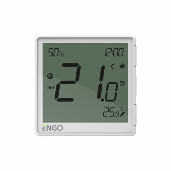 Engo  pod omítku, online regulátor teploty ZigBee 230V, b...