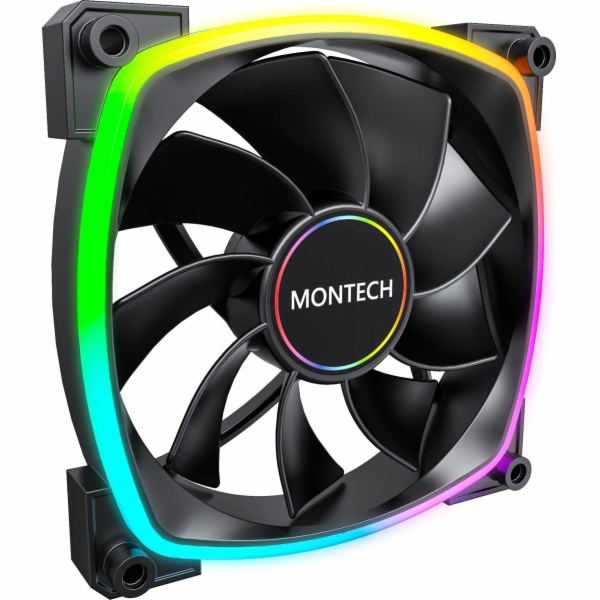 Montech RX140 PWM 140x140x25 (černá, 140 mm)