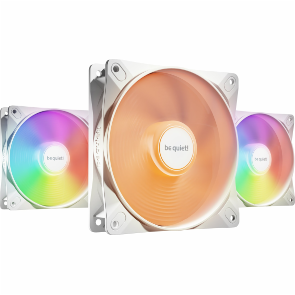 Be quiet Light Wings LX 120mm PWM White Triple Pack (weiß...
