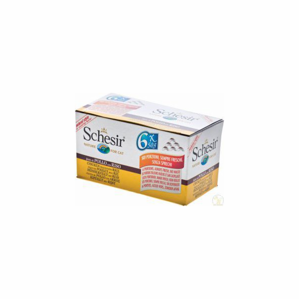SCHESIR Kuřecí řízky ve vývaru Mono Box - mokré krmivo pr...