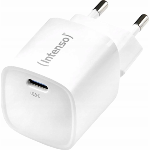Intenso Power Adapter W30C2 GaN  bila 1x USB-C 30W