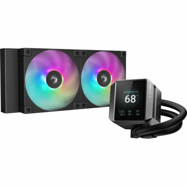 DeepCool MYSTIQUE 240 ARGB, vodní chlazení
