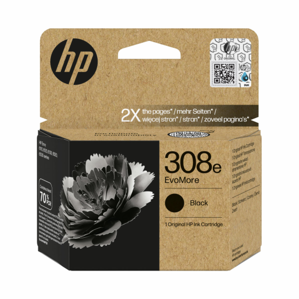 HP ink EvoMore 7FP22UE  HP 308e  originá