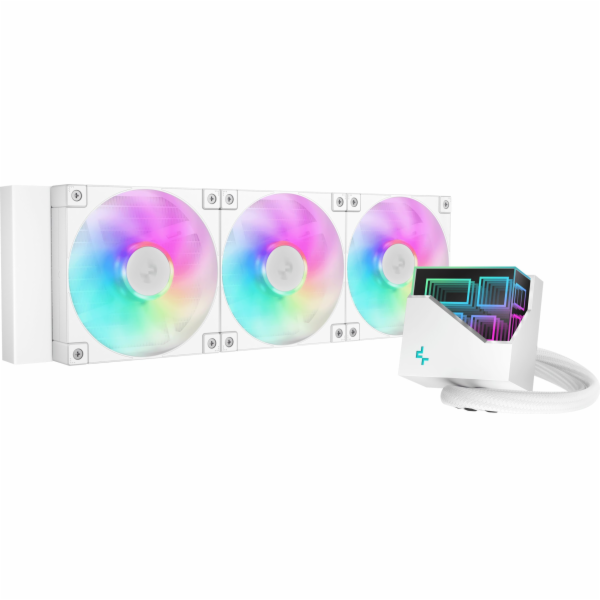 DeepCool LT360 WH ARGB, vodní chlazení