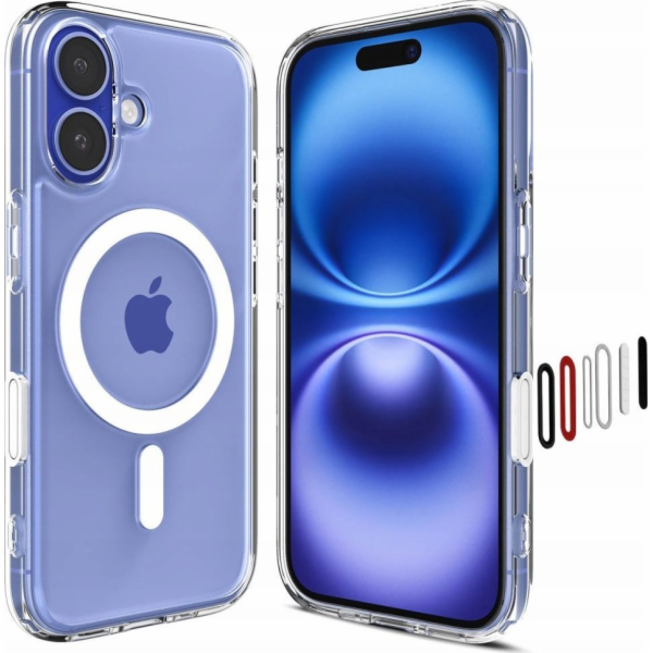 Spigen ULTRA HYBRID "T" MAG MAGSAFE IPHONE 16 BÍLÝ