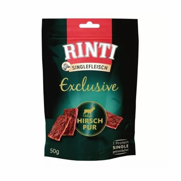 RINTI Singlefleisch Exclusive Mono Deer - pamlsek pro psa...