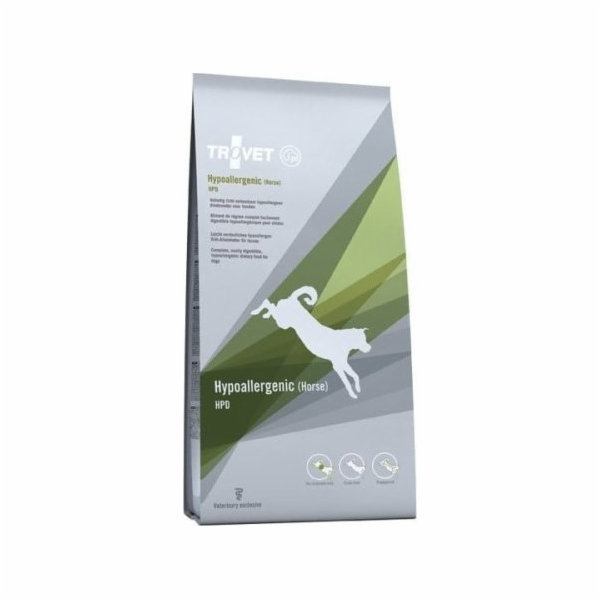 TROVET Hypoallergenic HPD Horse - suché krmivo pro psy - 3kg