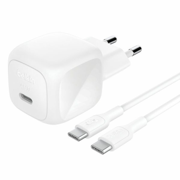 Belkin BOOST Charge USB-C 45W PD  PPS+USB-C Cab.wh WCA013...