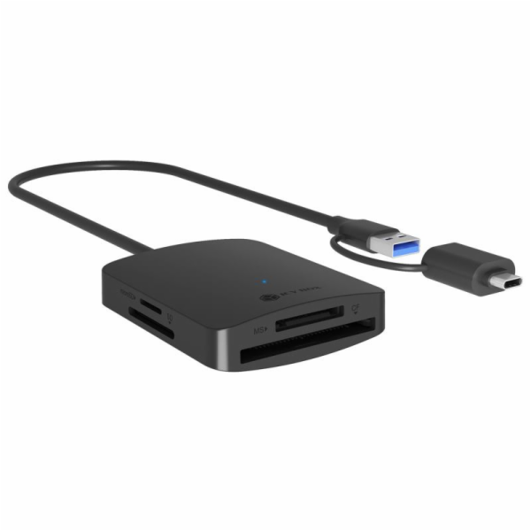 IcyBox Čtečka karet CF, TF, SD, microSD, Type-C+A, IB-CR3...