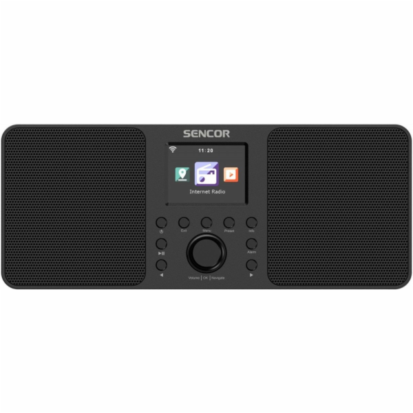 Sencor Internetové rádio výkon 2x10W, WiFi, FM, DAB+, USB...