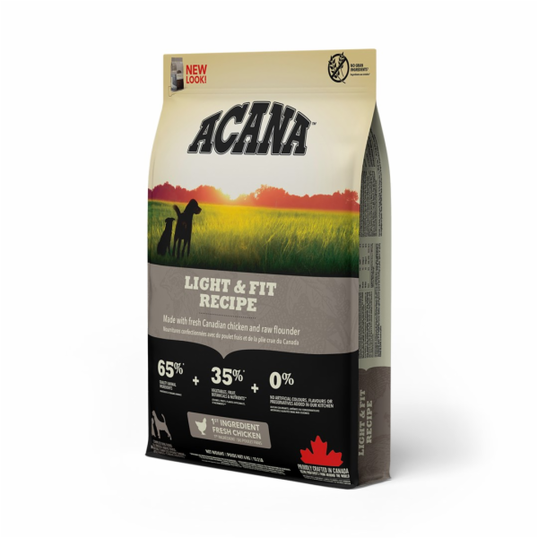 ACANA Heritage Light & Fit Dog - suché krmivo pro psy - 6kg