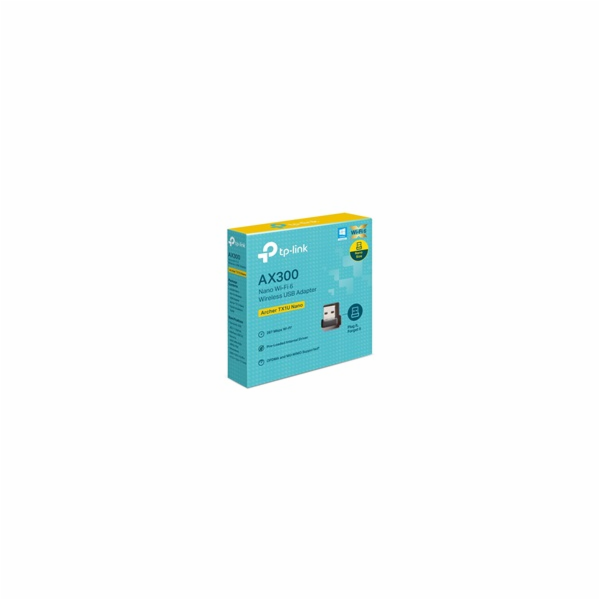 USB klient TP-Link Archer TX1U Nano AX300, 2,4/5GHz, USB 2.0