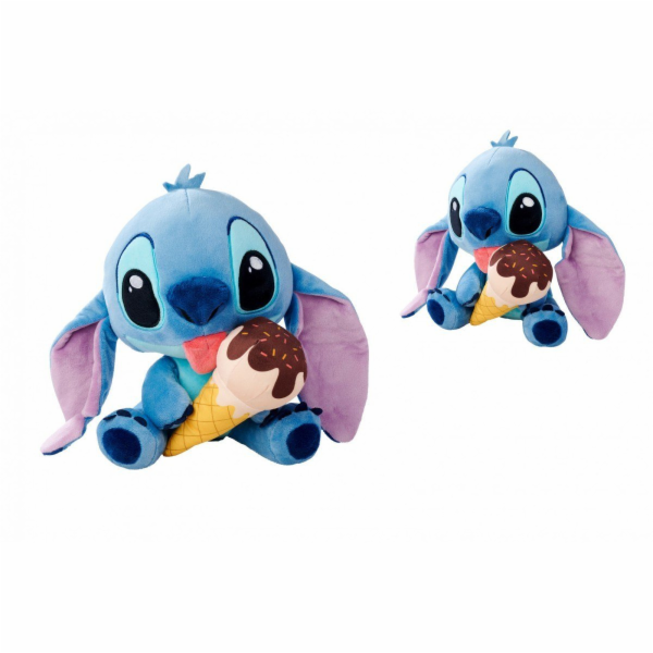 Simba Plyšová hračka Stitch se zmrzlinou 25 cm originál