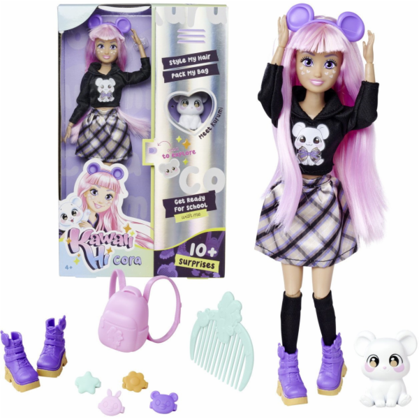 Simba Kawaii Ahoj Cora Doll a Kurumi Pet