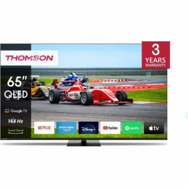 Thomson 65QG7C14 - Google TV 65" QLED Pro, 4K, 144 Hz, 4x...