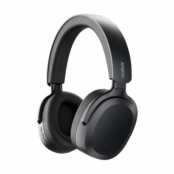Sluchátka Niceboy Sora Onyx Black