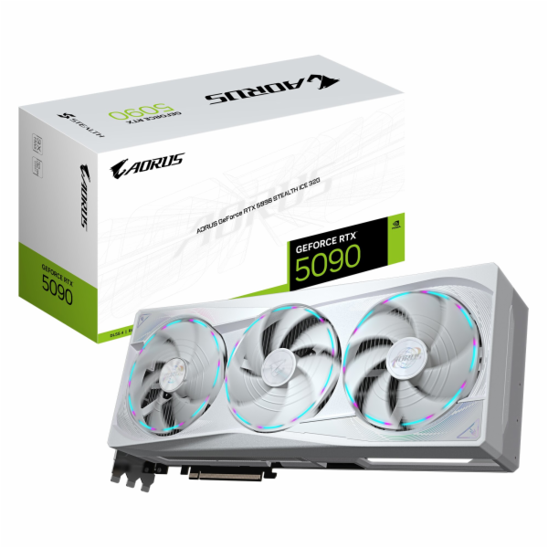 GigaByte GeForce RTX 5090 AORUS STEALTH ICE 32G (DLSS 4, ...