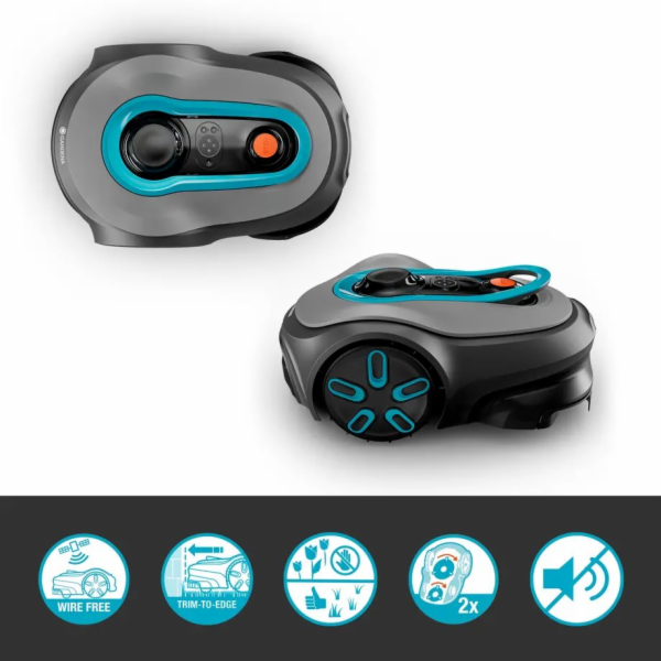 Gardena 19923-32 Robotická sekačka Smart SILENO Free 1200...