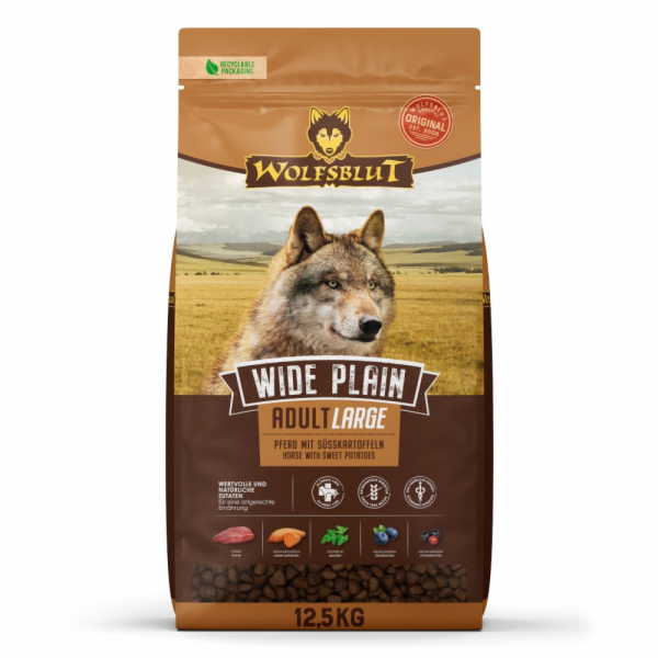 WOLFSBLUT Wide Plain Large Breed Horse with sweet potatoe...