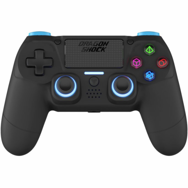 DragonShock Bezdrátový ovladač Mizar+, černý, pro PS4/PC