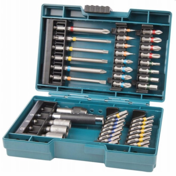 Makita  E-25096  Bit-Set mit Ratschengriff 44-tlg