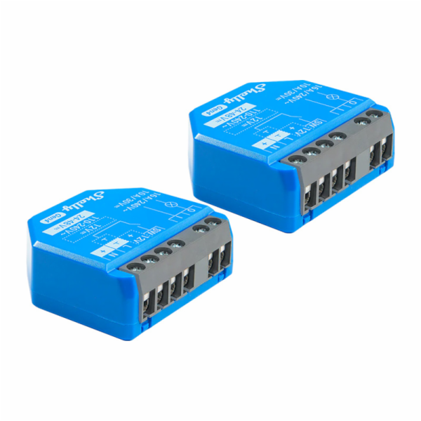 Sada 2 ovladačů Shelly 1 Gen4 s podporou Zigbee/Matter