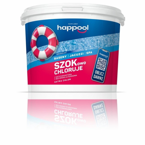 Acrylmed EXTRA CHLOR Granulát pro hubení bakterií, plísní...