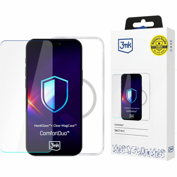 3MK Sada průhledných pouzder ComfortDuo MagCase pro Apple...