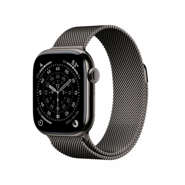 Apple Watch Series 11 GPS + Cellular 42mm Bridlicový sivý...