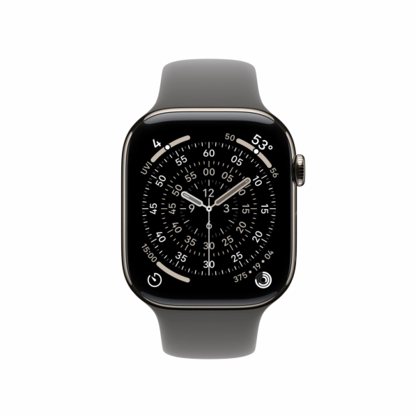Apple Watch S11 Cell/42/Sport Band/Stone Grey