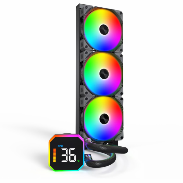 Montech HyperFlow Digital 360 (schwarz)