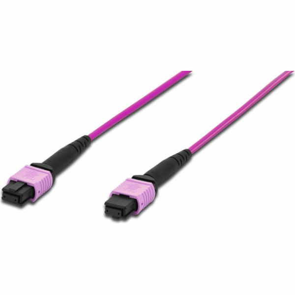 Digitus Glasfaser-Patchkabel, MPO Buchse, OM4, Methode A ...