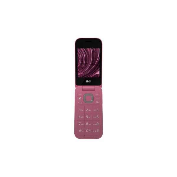 Mobilní telefon HMD 2660 Flip, 128 MB, červený