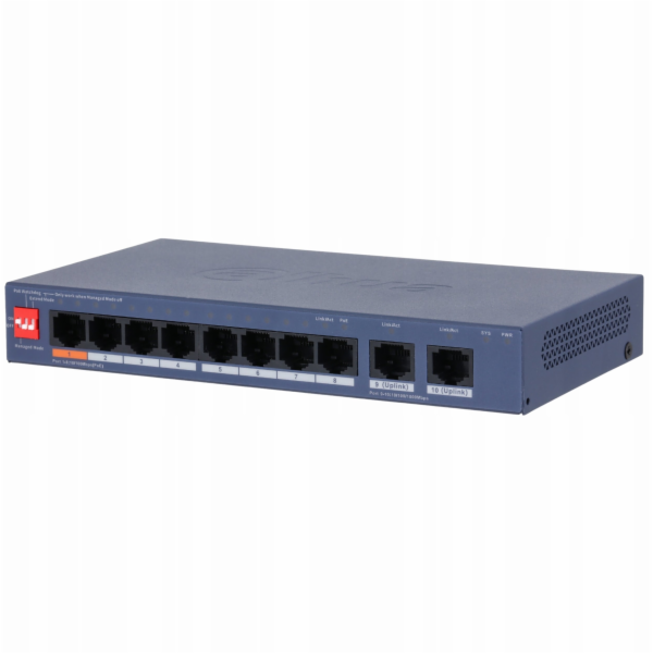 NoName POE PŘEPÍNAČ CS4010-8ET2GT-60 8PORTOVÝ DAHUA