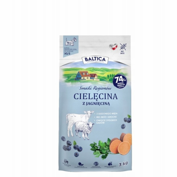 BALTICA Smaki regionów Small breeds Veal with lamb - such...