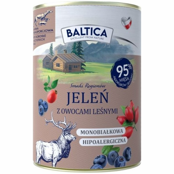 BALTICA Smaki regionów Mono Deer with forest fruits - vlh...
