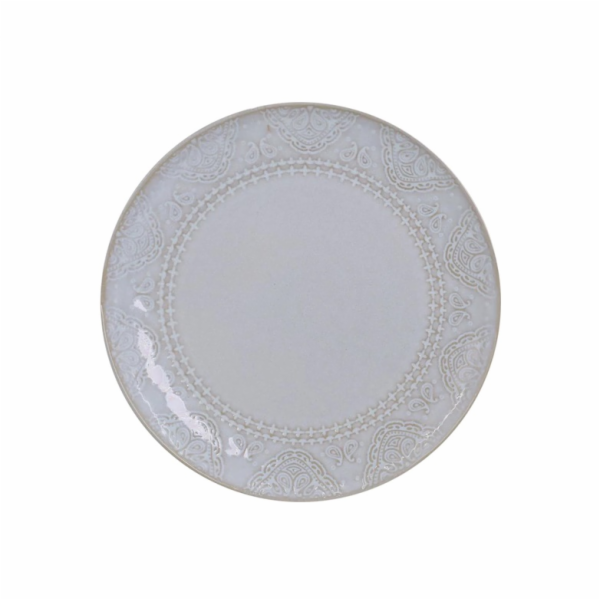 DOMOLETTI Talíř White arabic, O 26,6 cm, bílý
