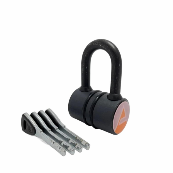 ASPECT Visací zámek ZN-S-55-A, černý, 38 mm