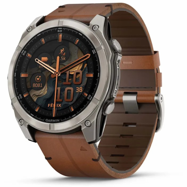 Garmin Fenix 8 3,56 cm (1.4") AMOLED 51 mm Digitální 454 ...