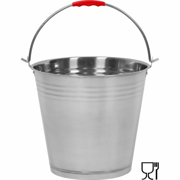 Vědro Strend Pro 15 l, nerezové