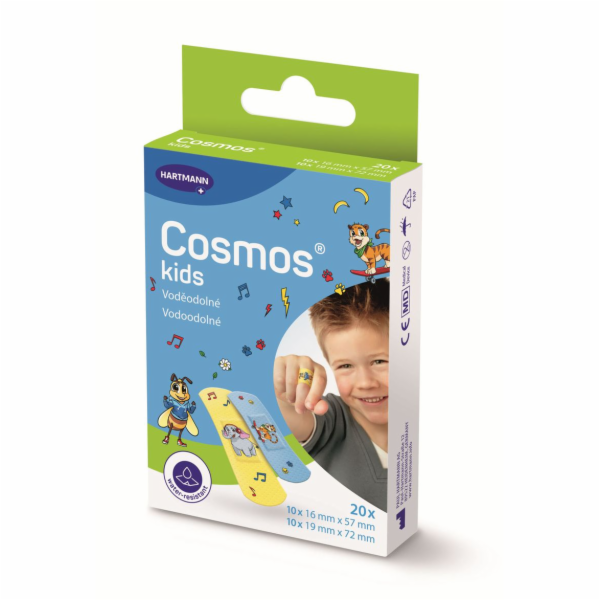 Náplast Cosmos Kids dětská, 2 velikosti, 20 ks
